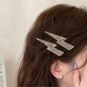 Lightning Hair Clips